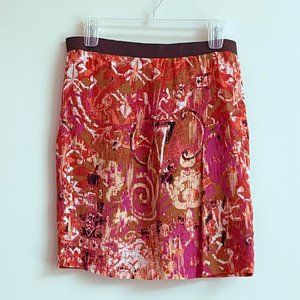 Adrienne Vittadini Colection Silk Skirt